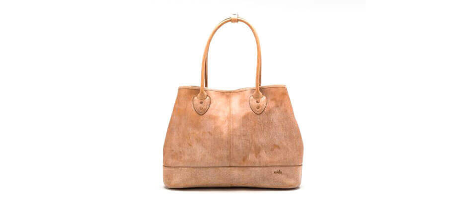 モブリスのトートバッグ Wax Leather Tote Bag