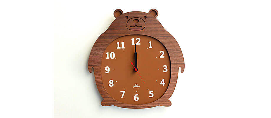 ヤマト工芸 掛け時計 Clock Zoo