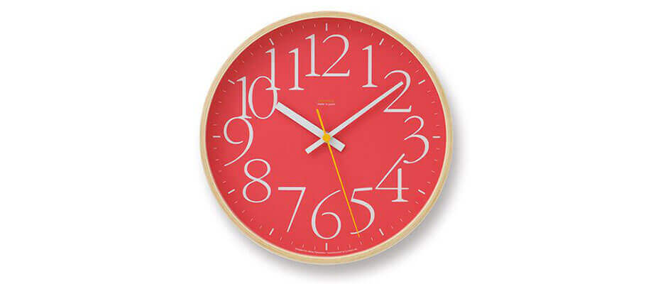 レムノス AY clock 掛け時計