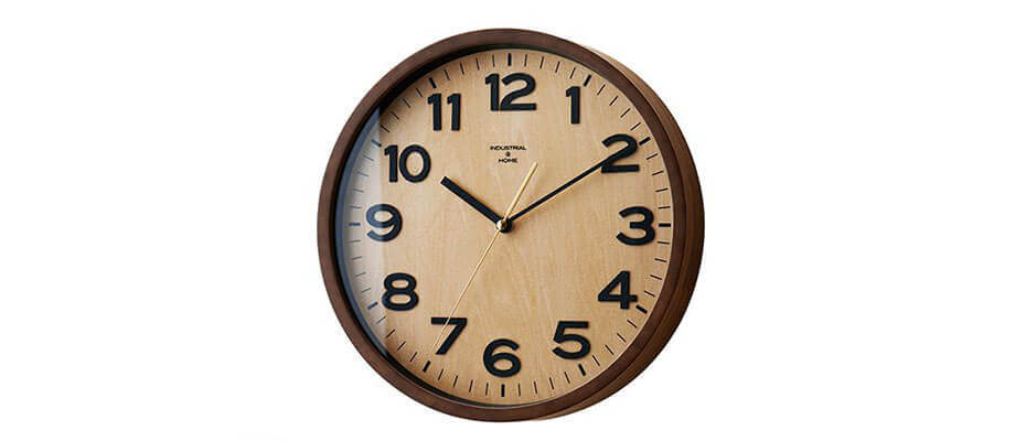 インターフォルム DARYL 電波時計 壁掛け時計