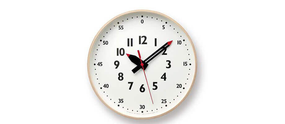 レムノス fun pun clock M 掛け時計