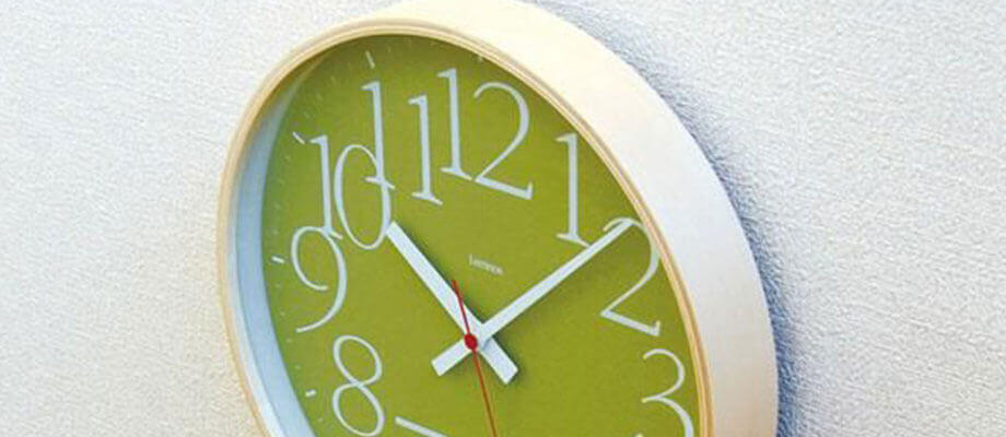 レムノス AY clock RC 掛け時計