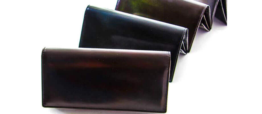  プタハの長財布 バフィング 