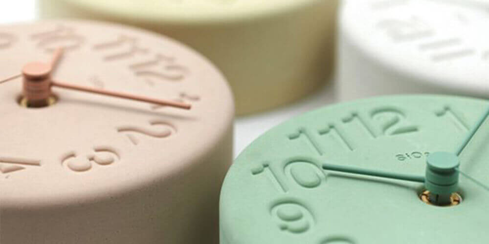 レムノス アナログ置き時計