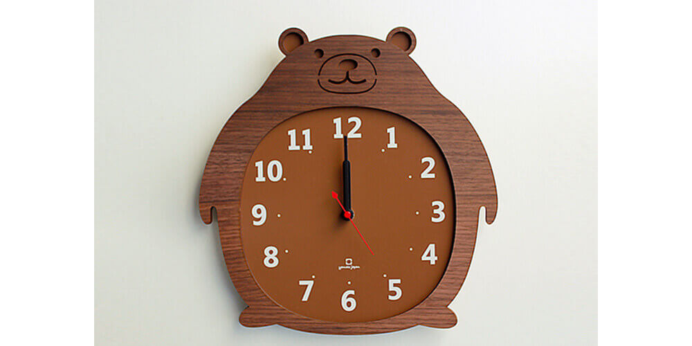 ヤマト工芸の掛け時計 Clock Zoo