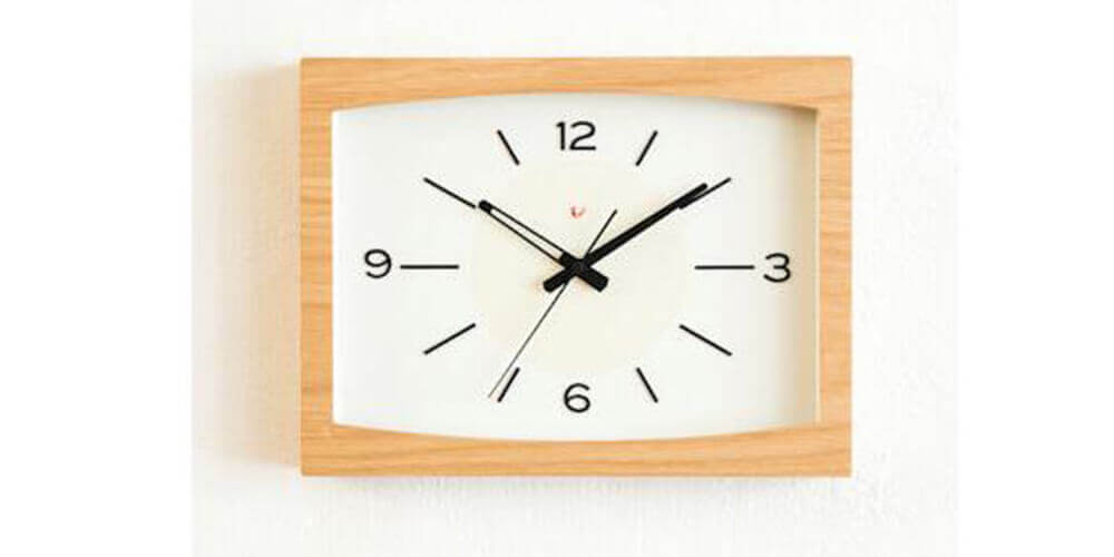 インターゼロの掛け時計 SUN CLOCK