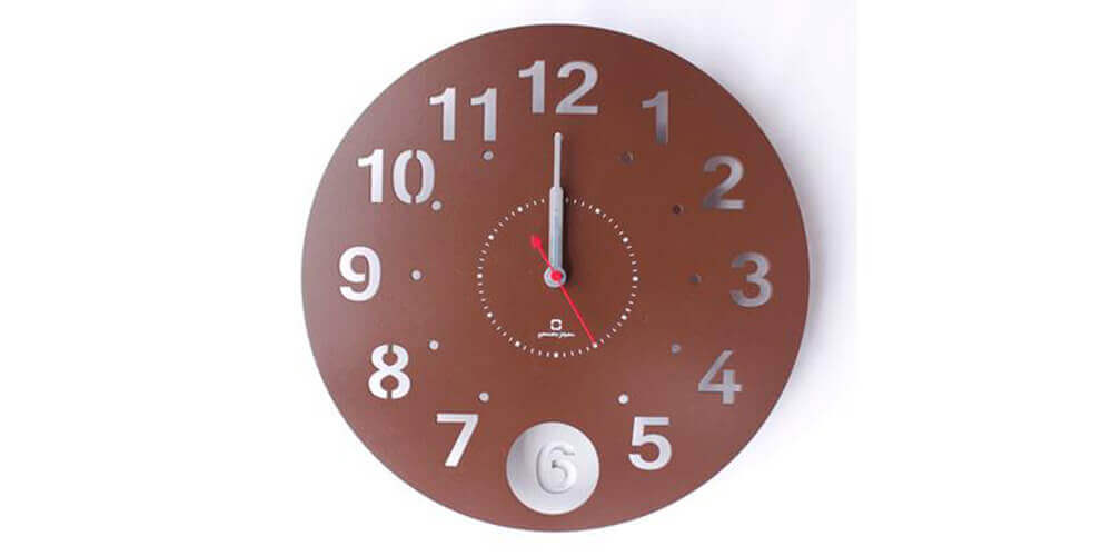 ヤマト工芸の振り子時計＠ Circle clock