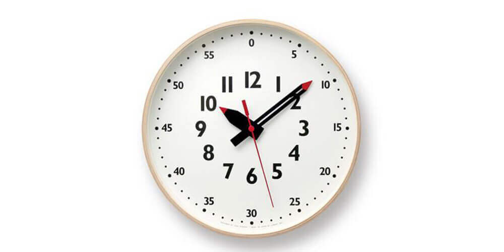 レムノスの掛け時計 fun pun clock L