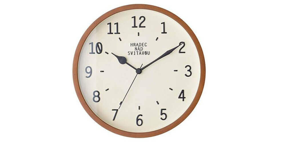 インターフォルムの掛け時計 Norsjo