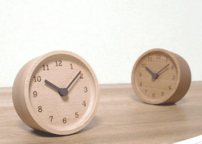 レムノスの置時計 MUKU desk clock