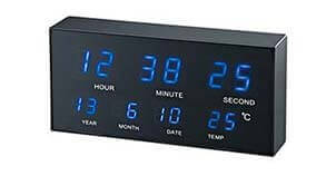 おしゃれなデジタル掛け時計