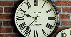 おしゃれな大型の掛け時計