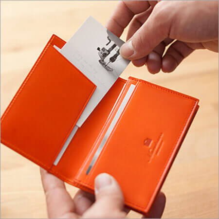 ムネカワの名刺入れ Through