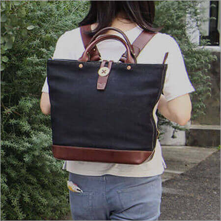 ビアベリー backTOTEpackS ファスナー付きモデル