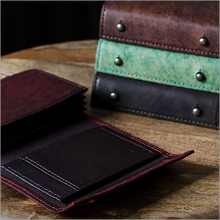 ムピウの二つ折り財布 millefoglie P25 ハバナ