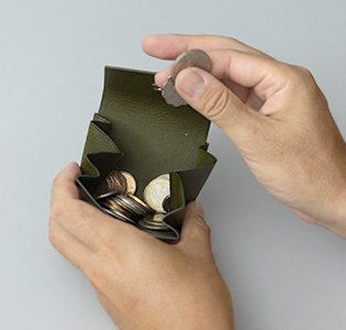 シンレザーズのコインケース