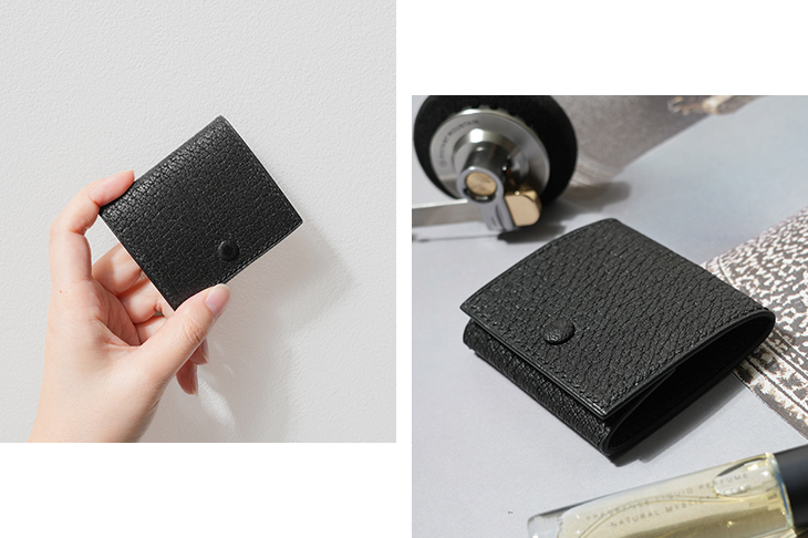 五名レザー 猪革 BOX型コインケース GOMYO LEATHER | フリースピリッツ