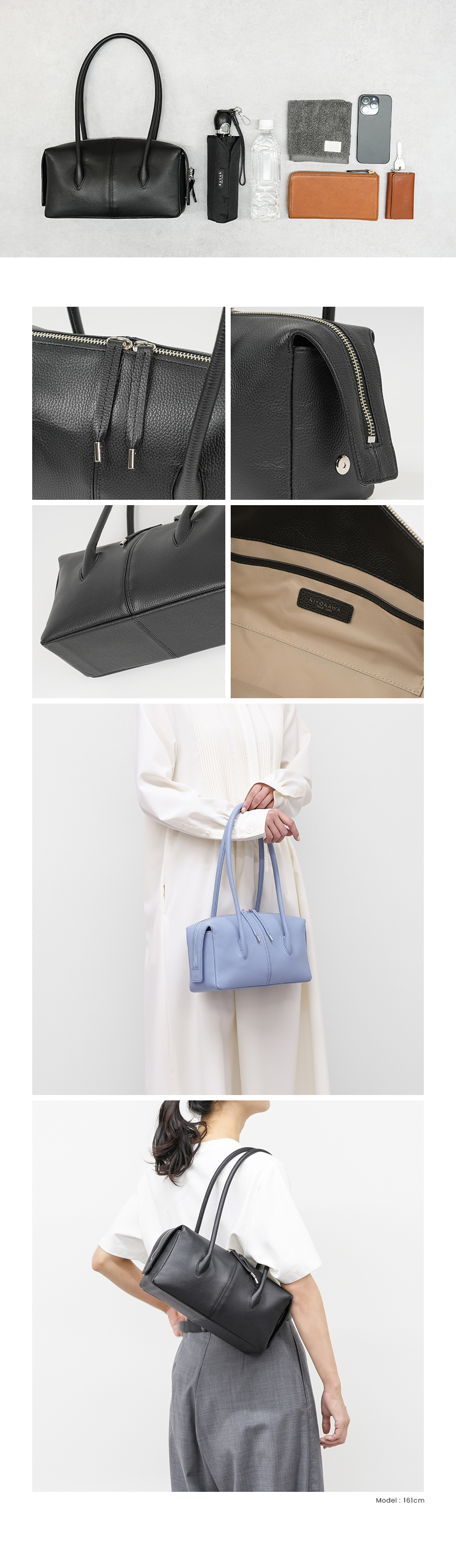 清川商店 SOPHIE ボストンバッグ ハンドバッグ KIYOKAWA | フリー