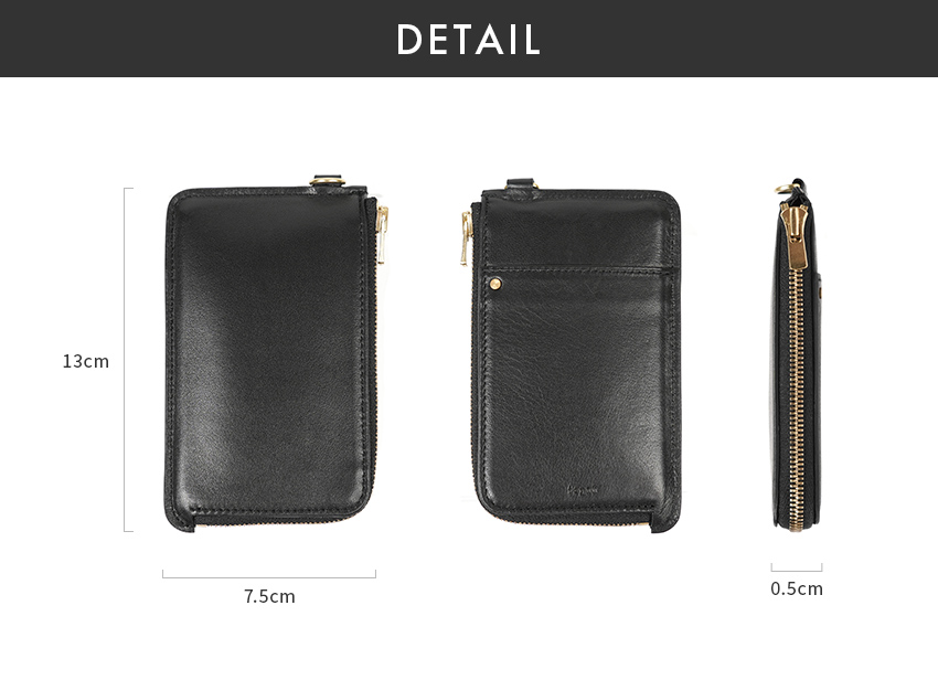 テクネ ZIP CASE L字ファスナー スマートキーケース A01-00211-L texnh