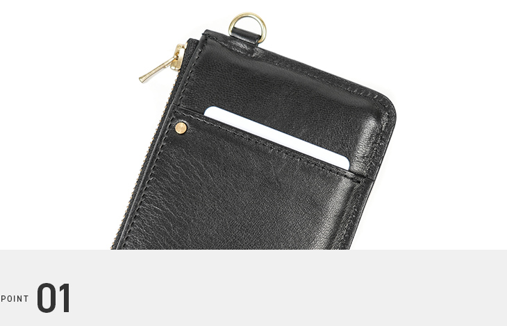 テクネ ZIP CASE L字ファスナー スマートキーケース A01-00211-L texnh