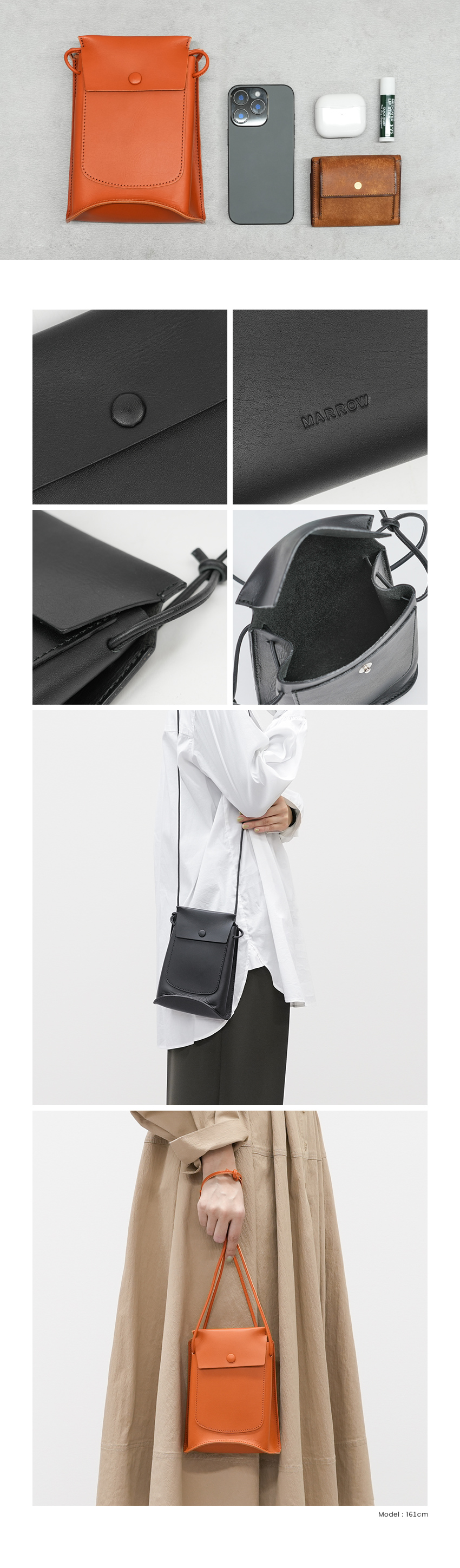 マロウ BENT POUCH ベントポーチ ミニショルダーバッグ MA-AC1303