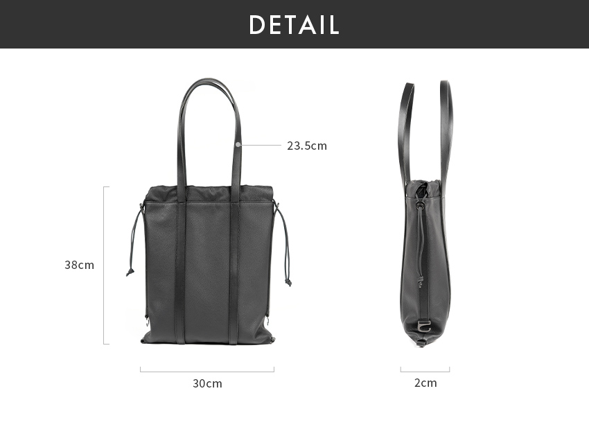 ビアベリー MILE マイル ウォッシャブルレザー 2way トートバッグ