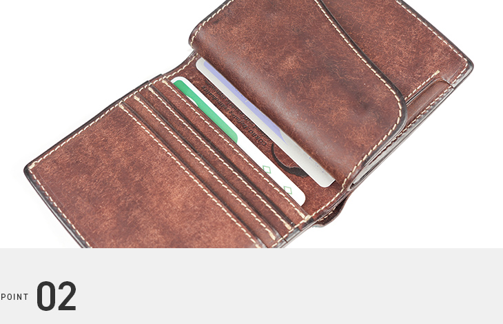 コルボ プエブロ SLATE スレート G.E.Wallets 二つ折り財布 1LN-1714