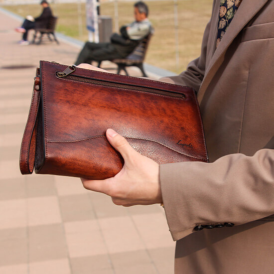 ラガード G-3 ジースリー シャドー仕上げ セカンドバッグ Lサイズ