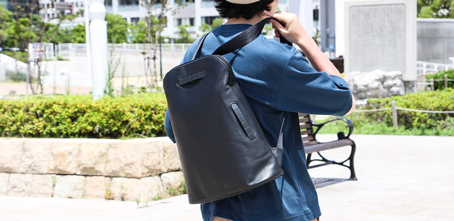 トモエ レザーバックパック レザーバックパック SLIM BP