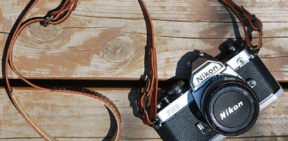 ロベルのオイルレザーカメラストラップクラシックブラウン カメラストラップ ROBERU