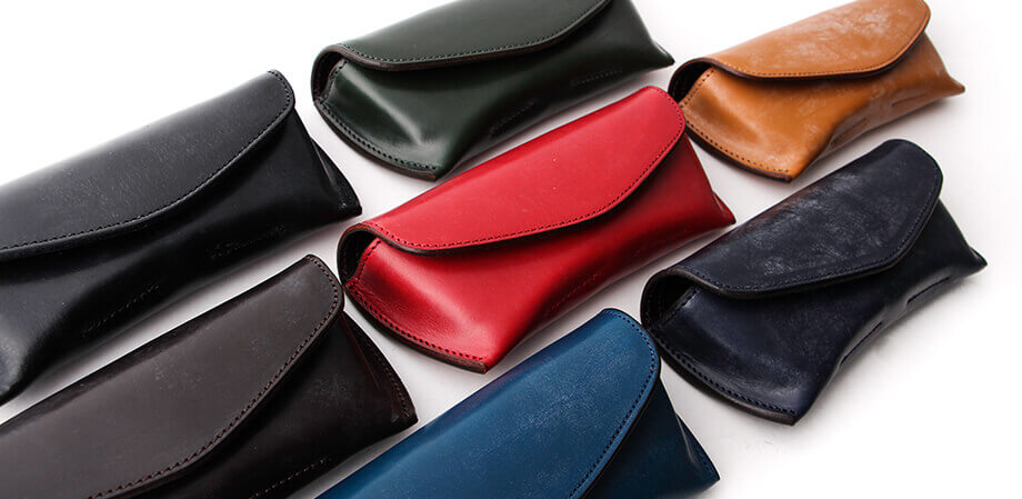 ファイブウッズ ブライドルレザー メガネケース