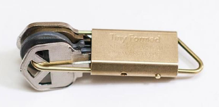 タイニーフォームド Tiny metal key fold キーホルダー Tiny Formed