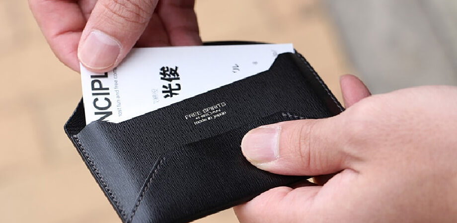 フリースピリッツ 封筒型 名刺入れ