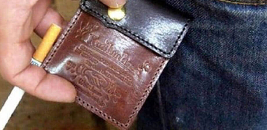 カスタムピースのShake hands 携帯灰皿orコインケース KP006-01 KUSTOM-PIECE