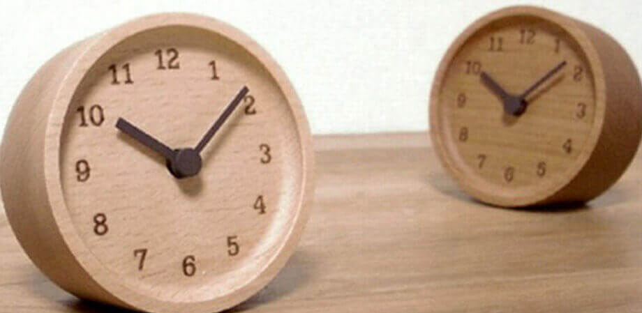 レムノス MUKU desk clock 置き時計