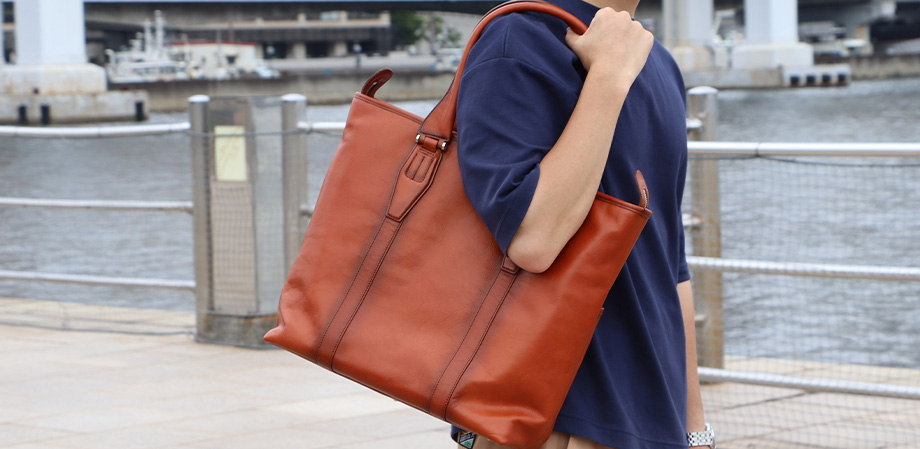 バルゾ レザー トート 姫路レザー