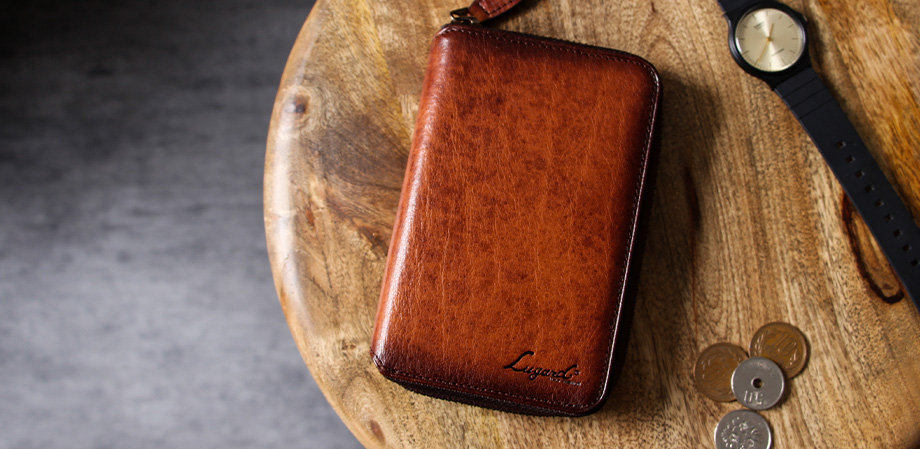 ラガード G-3 ジースリー シャドー仕上げファスナーミニラウンドファスナー財布