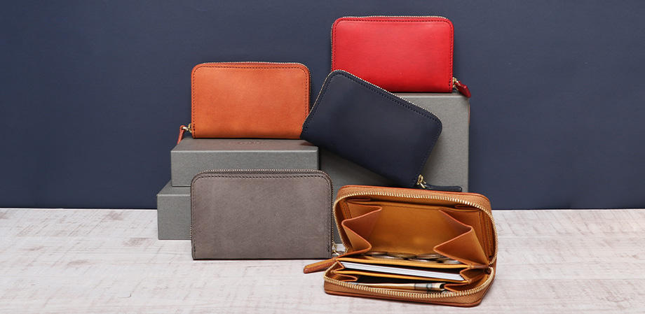 デシベル ラウンドファスナー財布(ミニ)