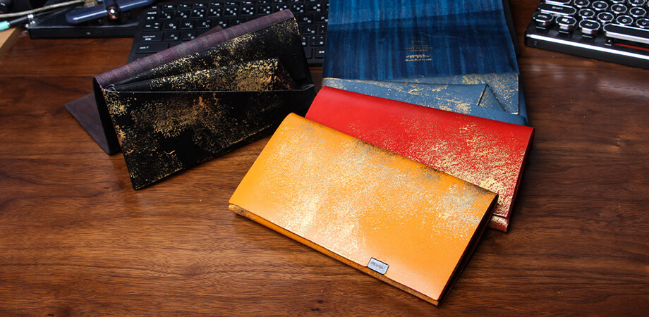 所作 雲母 キララ ロングウォレット 長財布