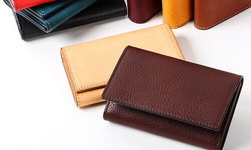 sinleathers 大量収納名刺入れ