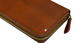 ファスナー パスポートケース