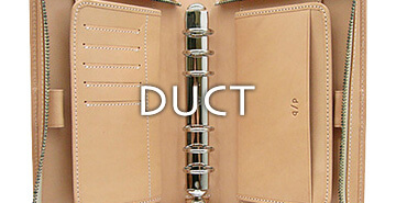 手帳カバー ダクト２