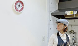 掛け時計 使用シーン