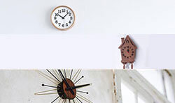 掛け時計 シーン