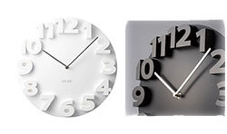 イデアレーベル ラウンドロックウォールクロック